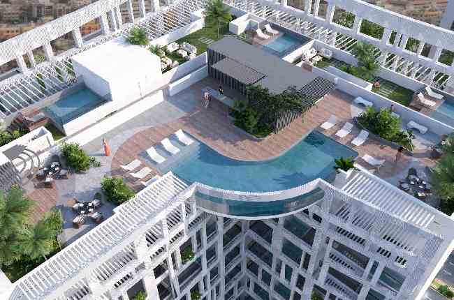 Empire Suites Roof Pool