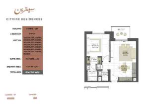 Citrine Residences Floor Plans